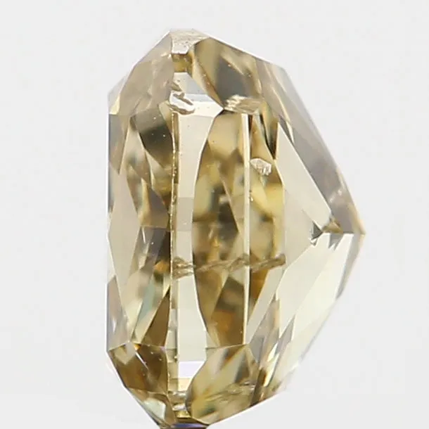 0.62 Ct Natural Loose Diamond, Cushion Diamond, Brown Diamond, Green Diamond, Antique Diamond, Rustic Diamond, Real Diamond L572