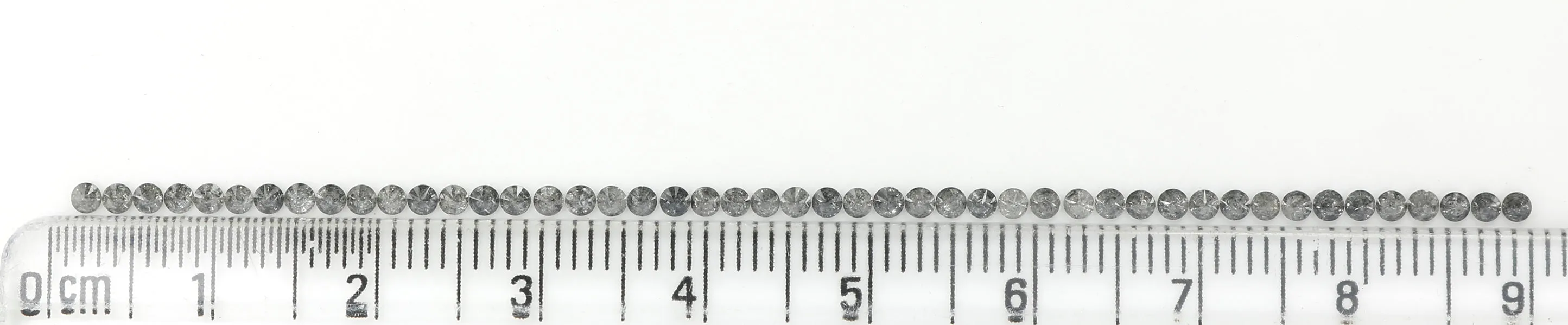 1.31 Ct Natural Loose Diamond, Round Brilliant Cut, Salt Pepper Diamond, Black Diamond, Gray Diamond, Round Cut Diamond, Real Di