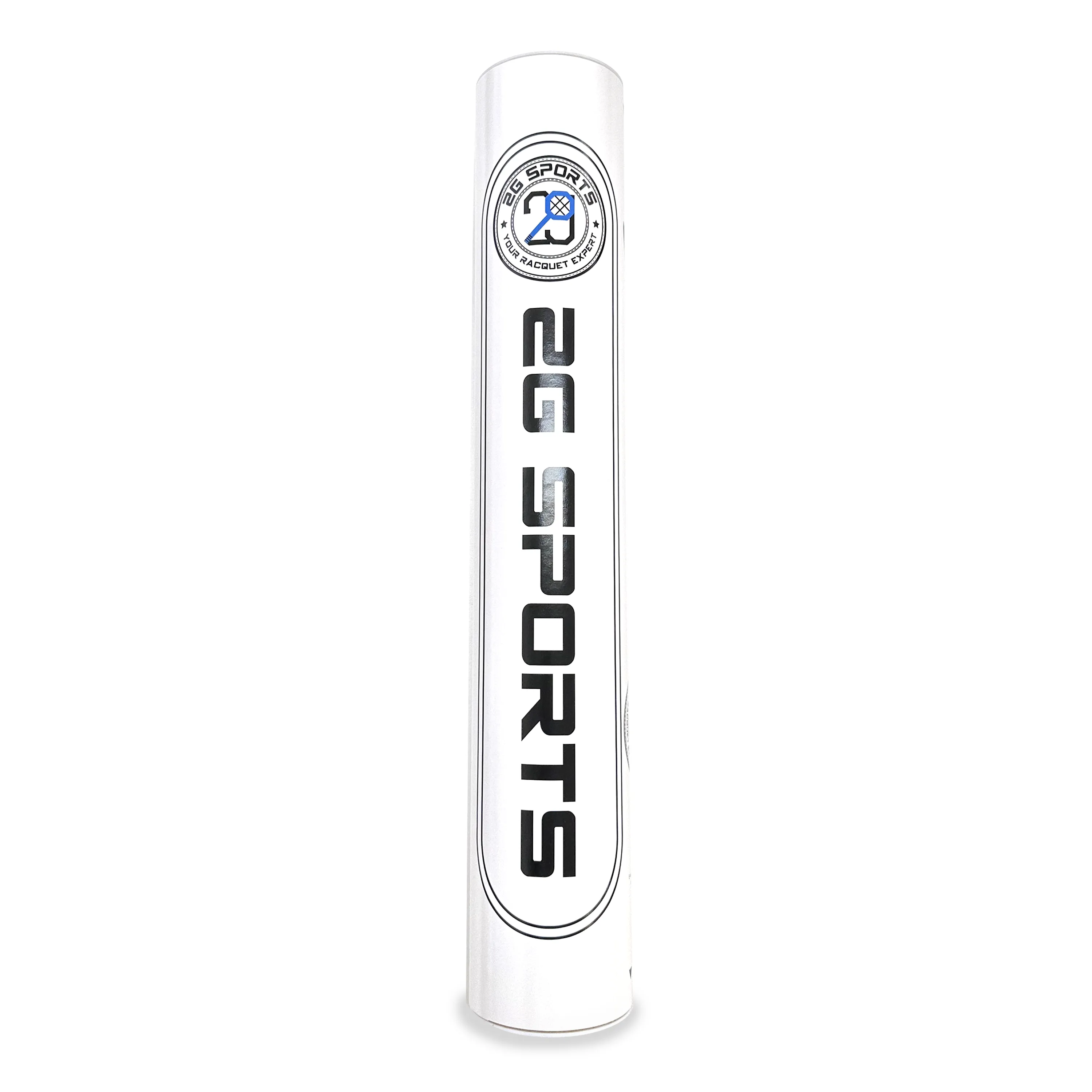 2G SPORTS WHITE label Badminton Feather Shuttlecocks One Tube