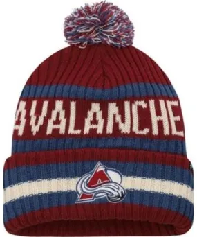 '47 Men's NHL Colorado Avalanche Bering Cuffed Knit Hat with Pom