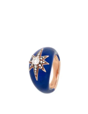 ADA NAVY BLUE RING DIAMONDS