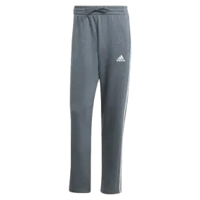 Adidas Essentials 3-Stripes Open Hem Fleece Pants