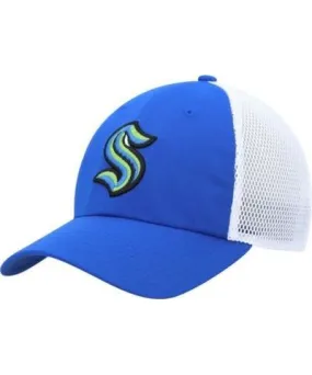 adidas Men's NHL Seattle Kraken Color Pop Trucker Adjustable Hat