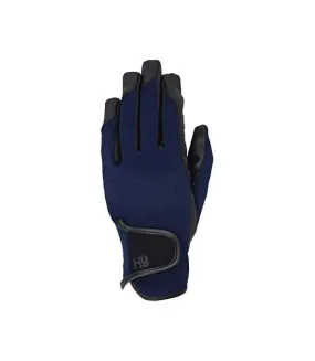 Adults burnham pro riding gloves marine navy Hy5