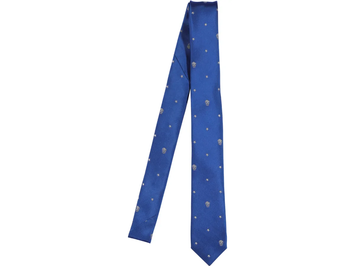 Alexander McQueen Allover Skull Tie