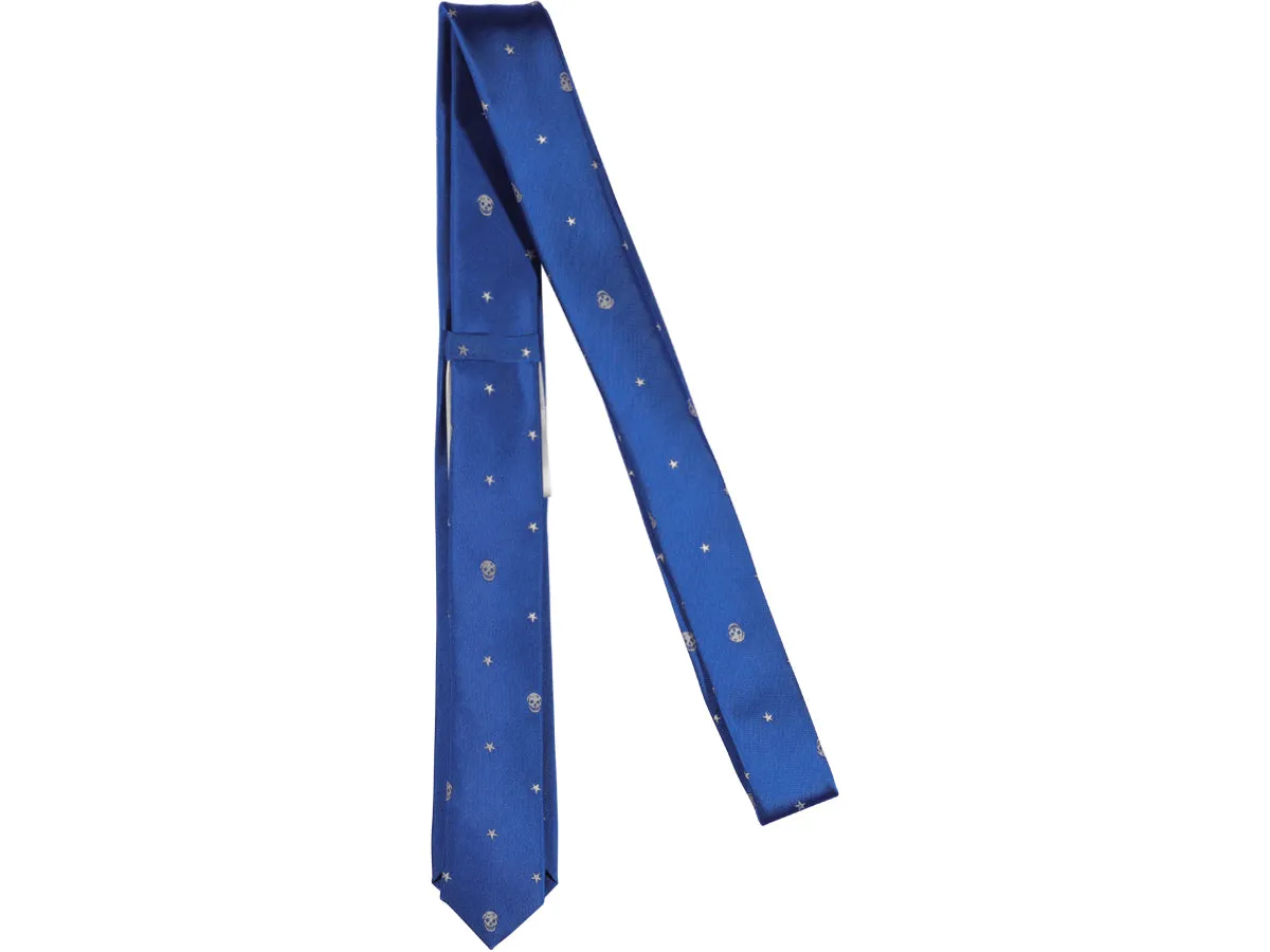 Alexander McQueen Allover Skull Tie