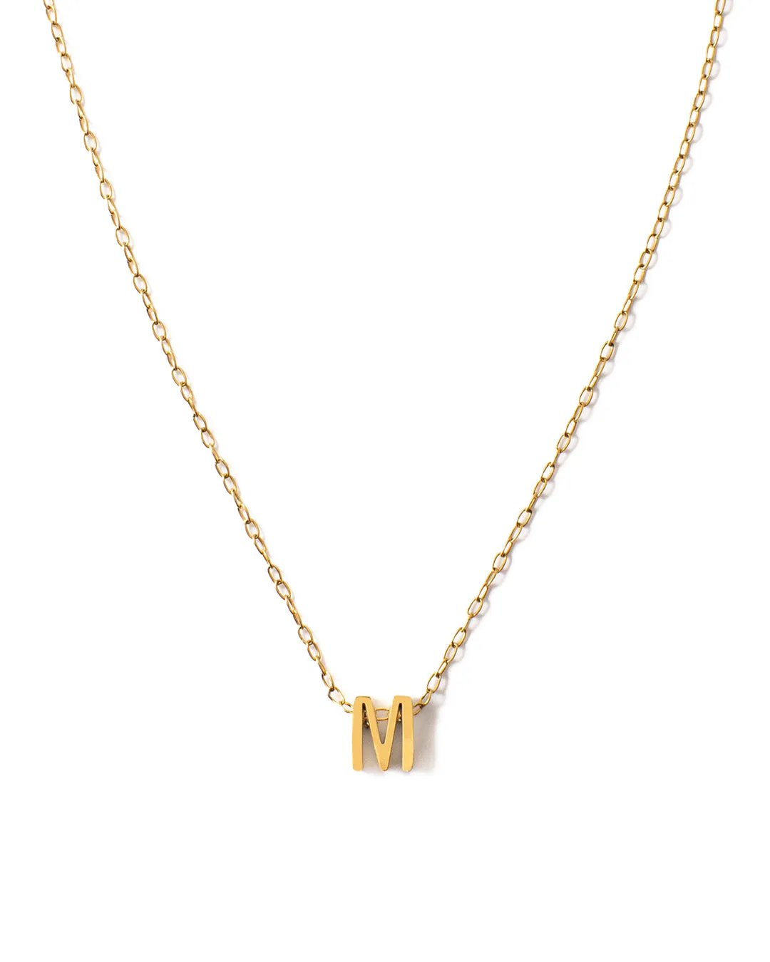 Alfa Gold Necklace