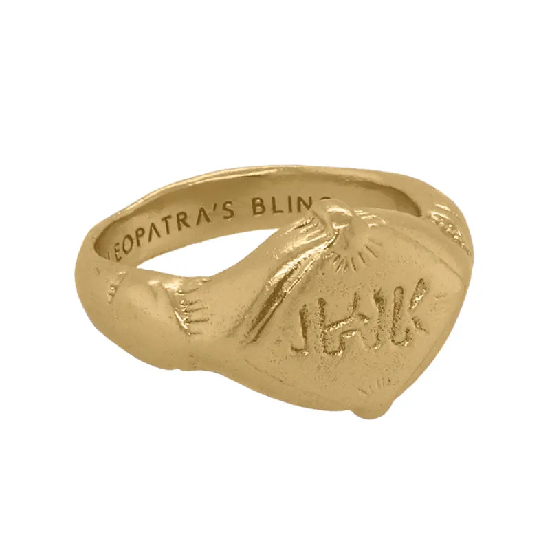 Alkhatam Signet Ring - 18K Gold Plated