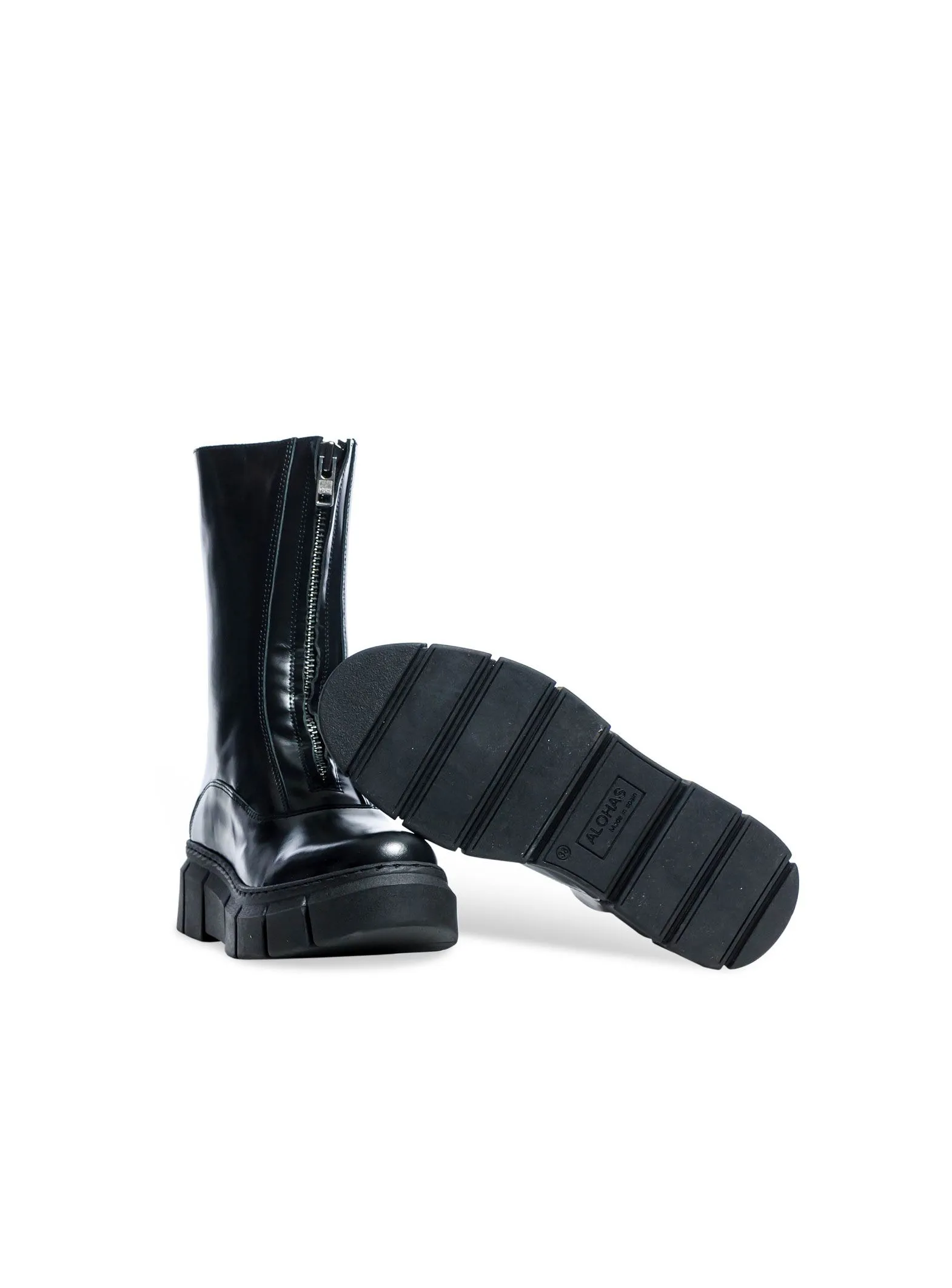 ALOHAS BOOTS PEAK BLACK