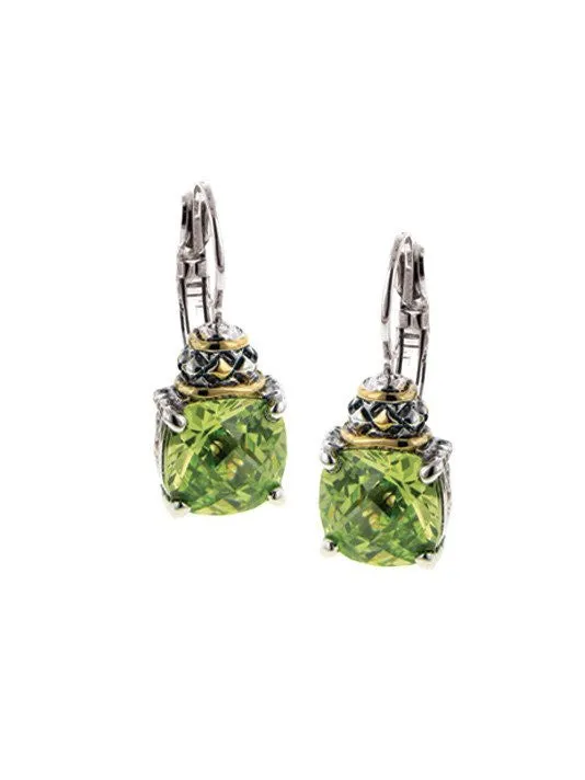 Anvil Square Cut French Wire Earrings by John Medeiros - Available in Multiple Colors