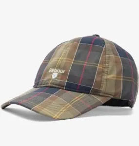 Barbour Rosie Trench Sports Cap in Tartan