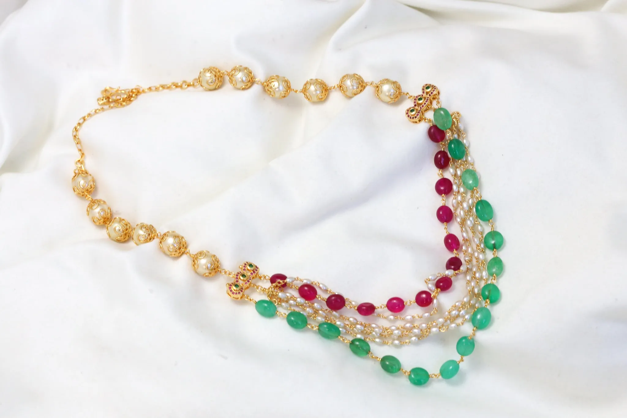 Beaded Mala Necklace (ABJ-M02)