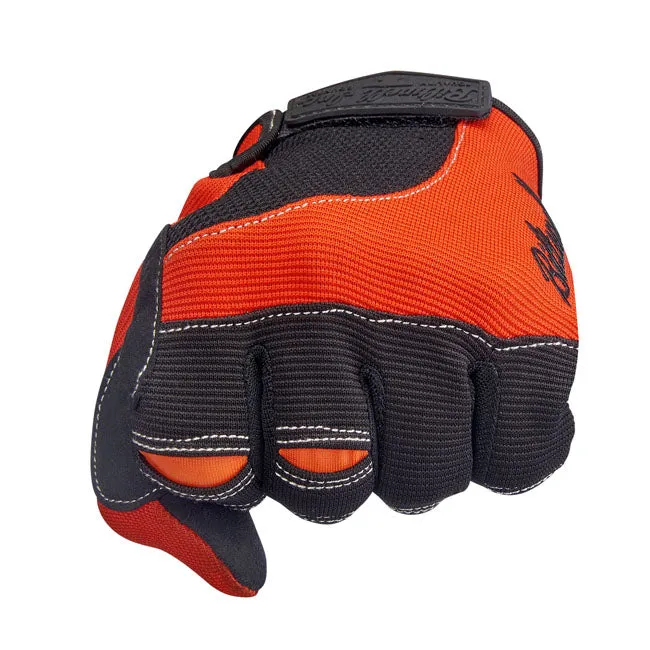 BILTWELL MOTO GLOVES ORANGE/BLACK