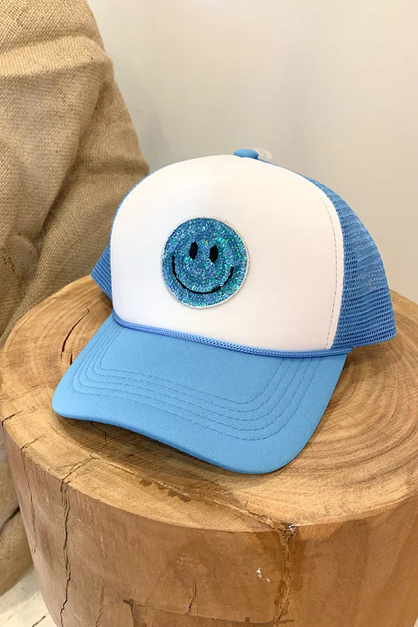 BK Smiley Patch Trucker Hat