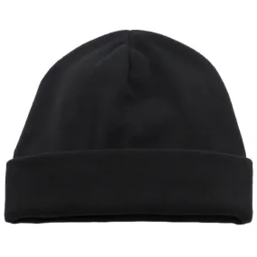 Black Comfort Fleece Hat