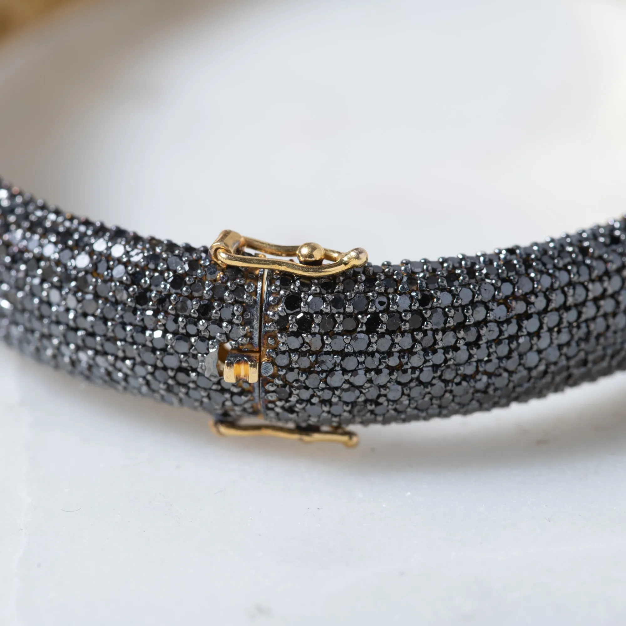 Black Diamond Bangle