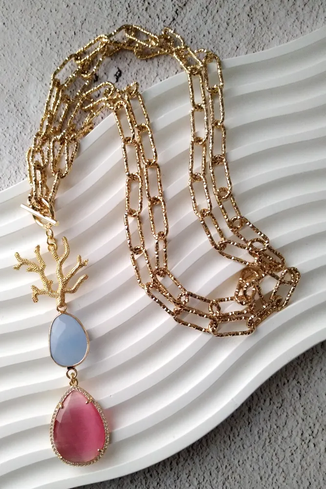 Branch Coral Two Way Necklace