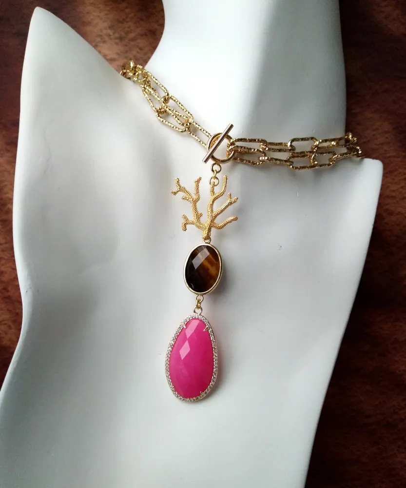 Branch Coral Two Way Necklace