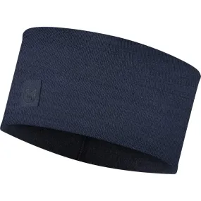 BUFF\u00ae - Merino Wide Headband solid night blue