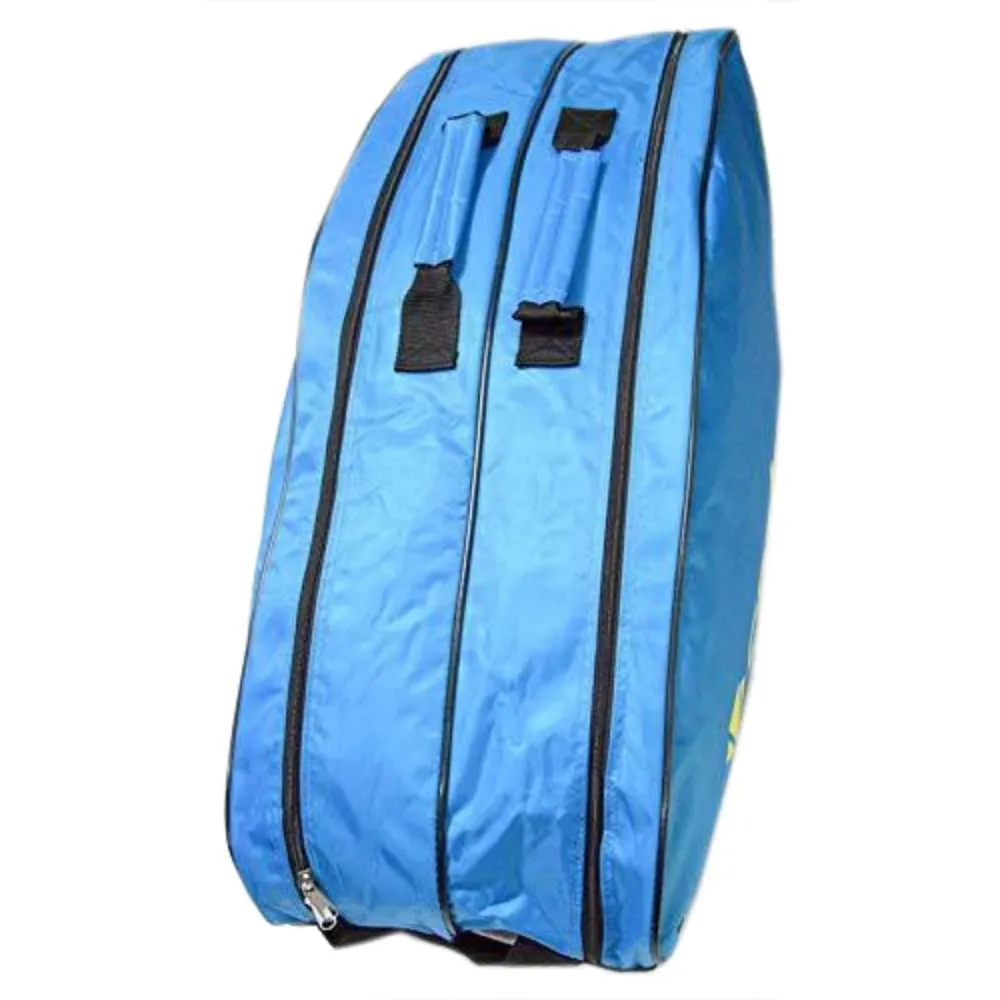 CARLTON Airblade 2 Compartment Badminton Kit Bag (Blue/Yellow)