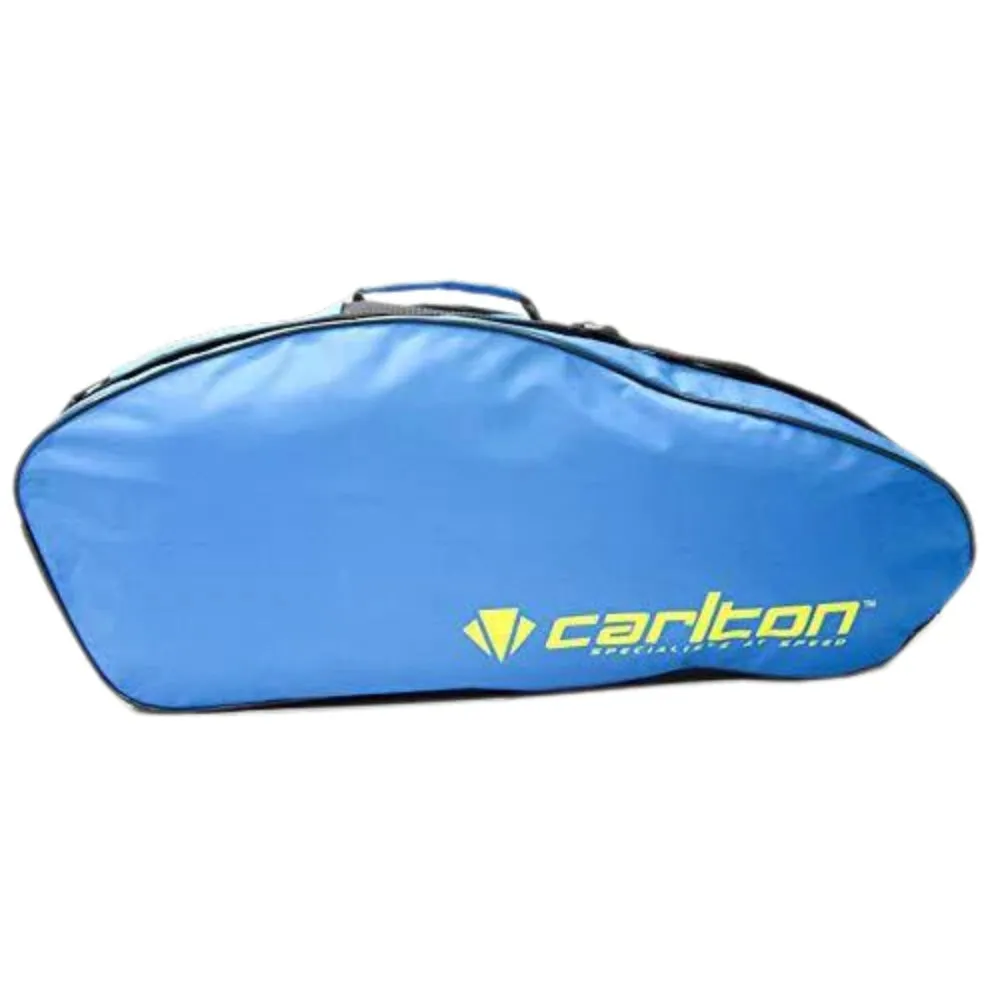 CARLTON Airblade 2 Compartment Badminton Kit Bag (Blue/Yellow)