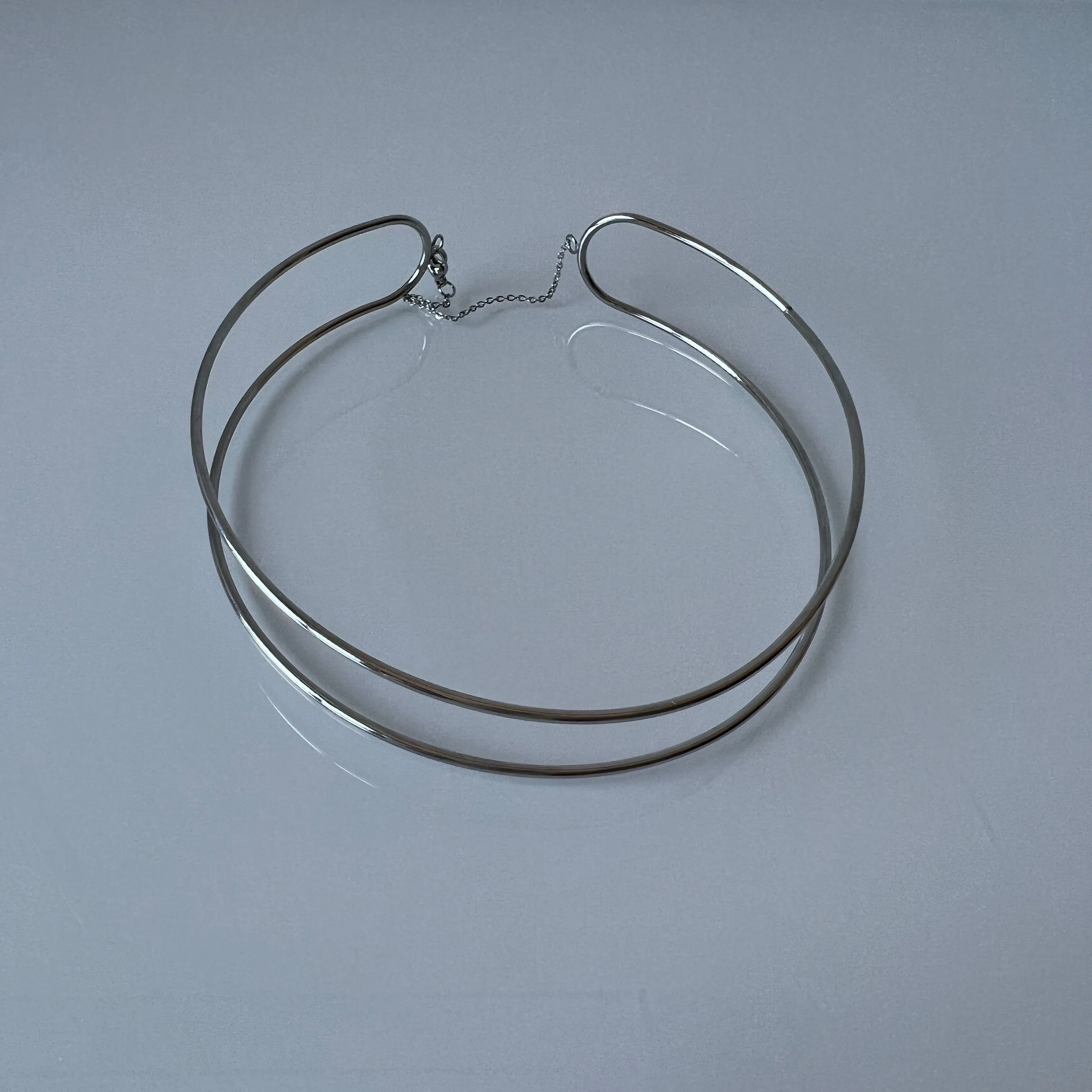 Chocker DOUBLE PLATEADO