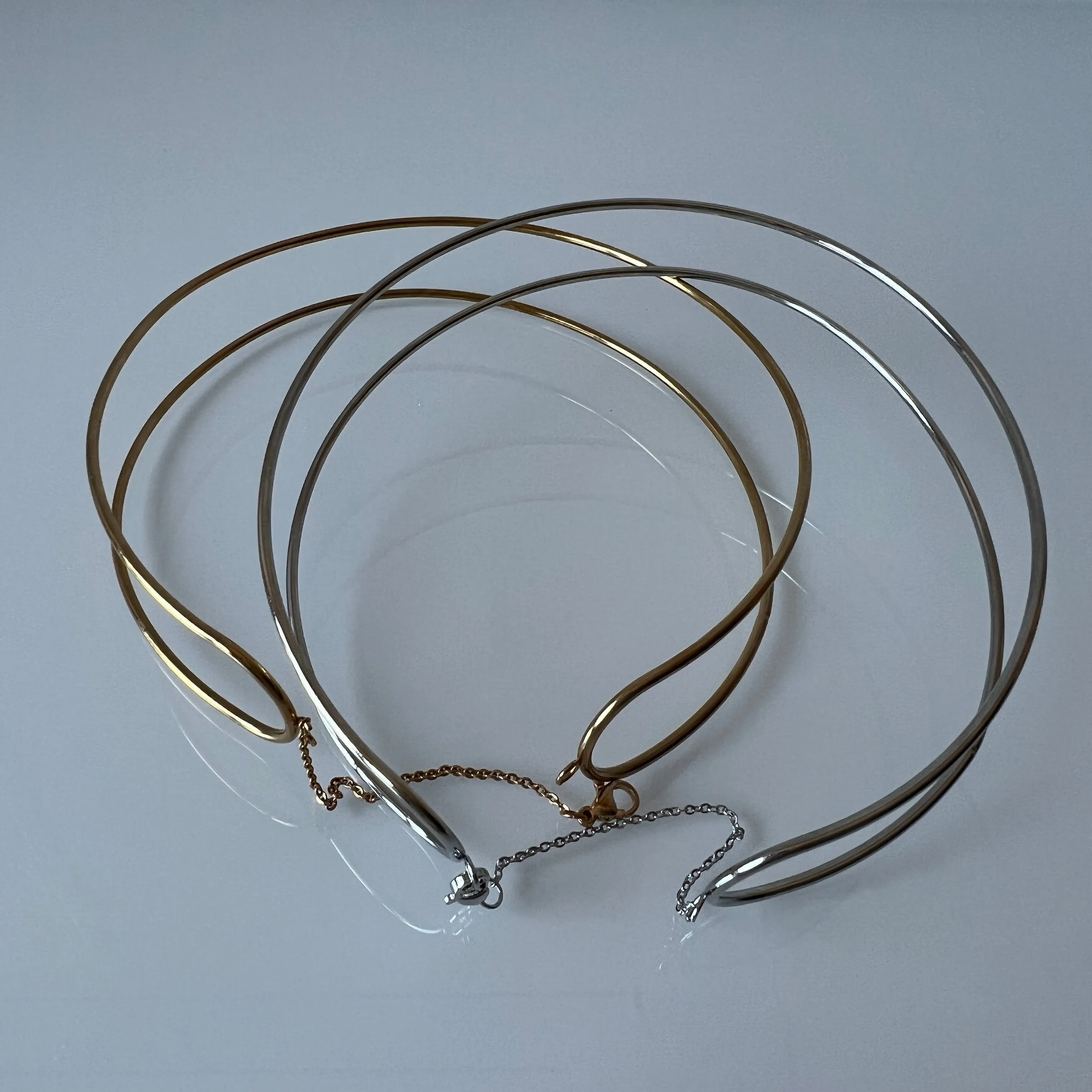 Chocker DOUBLE PLATEADO