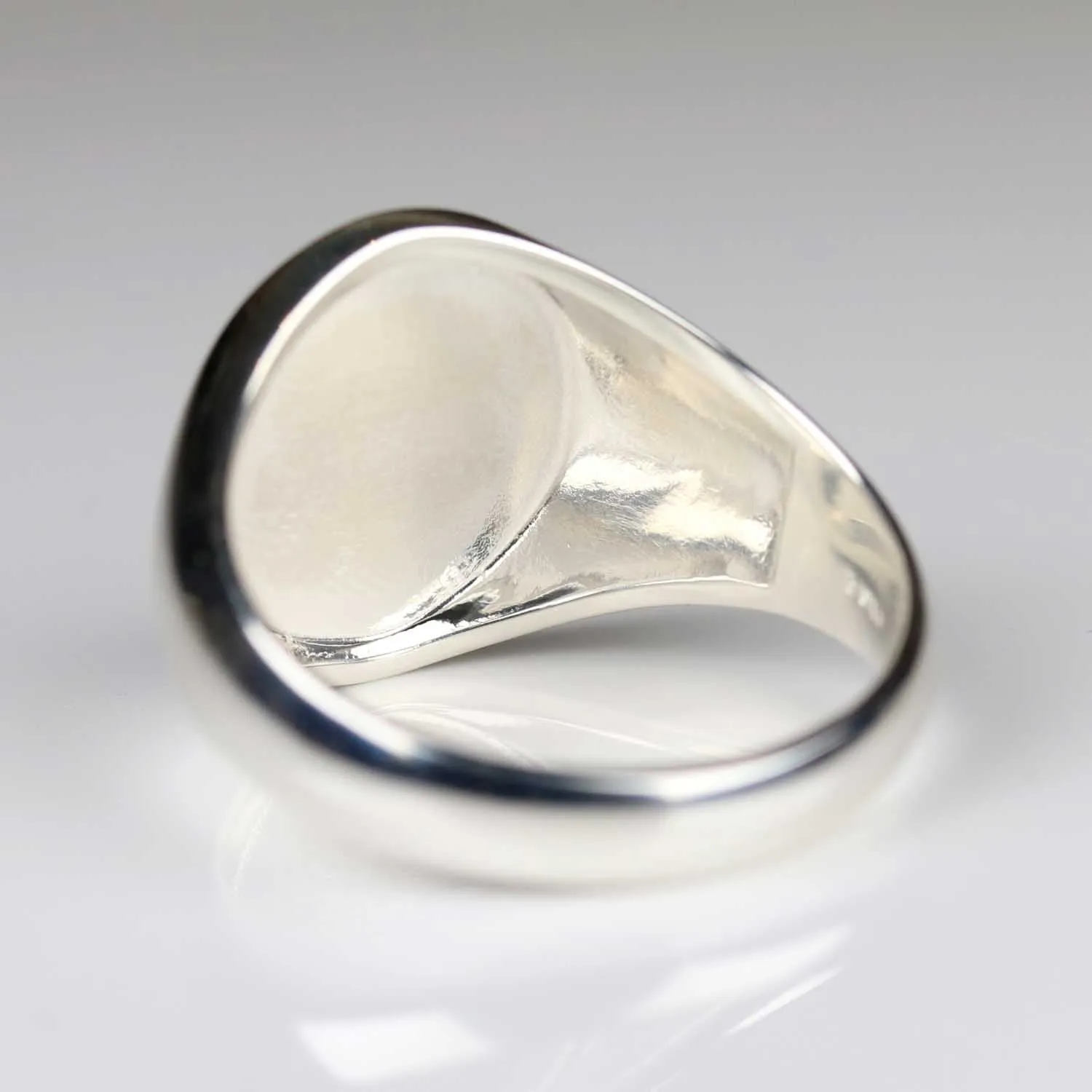 Chunky Oval Signet Ring