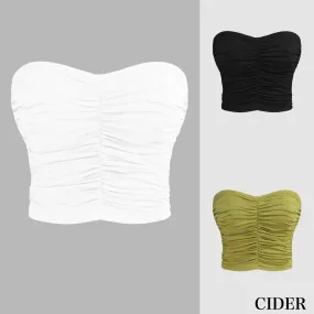 Cider  |Sleeveless Plain Tanks & Camisoles