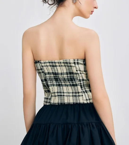 Cider  |Tartan Sleeveless Tanks & Camisoles