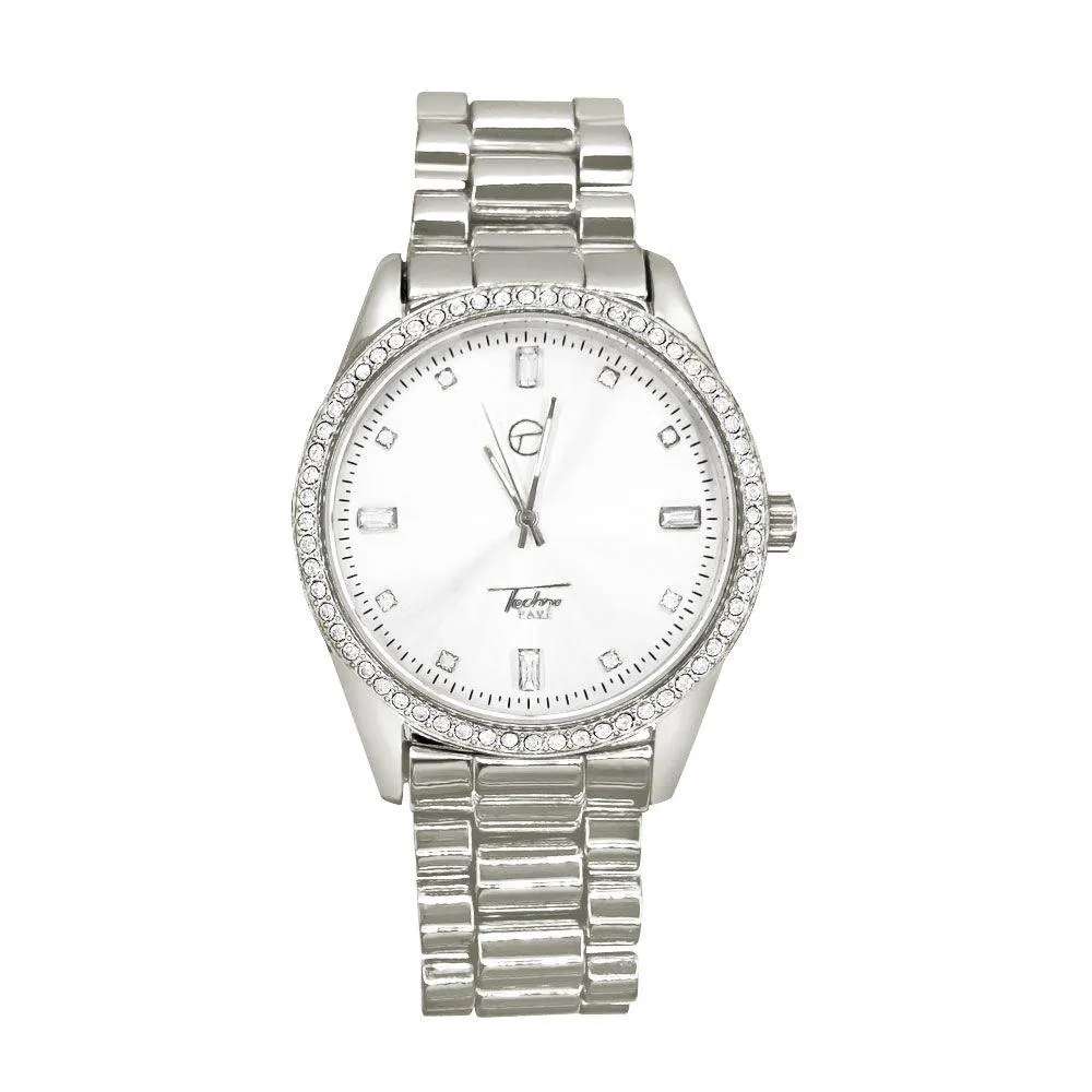 Classic Elegant Iced Out Bling Hip Hop Watch