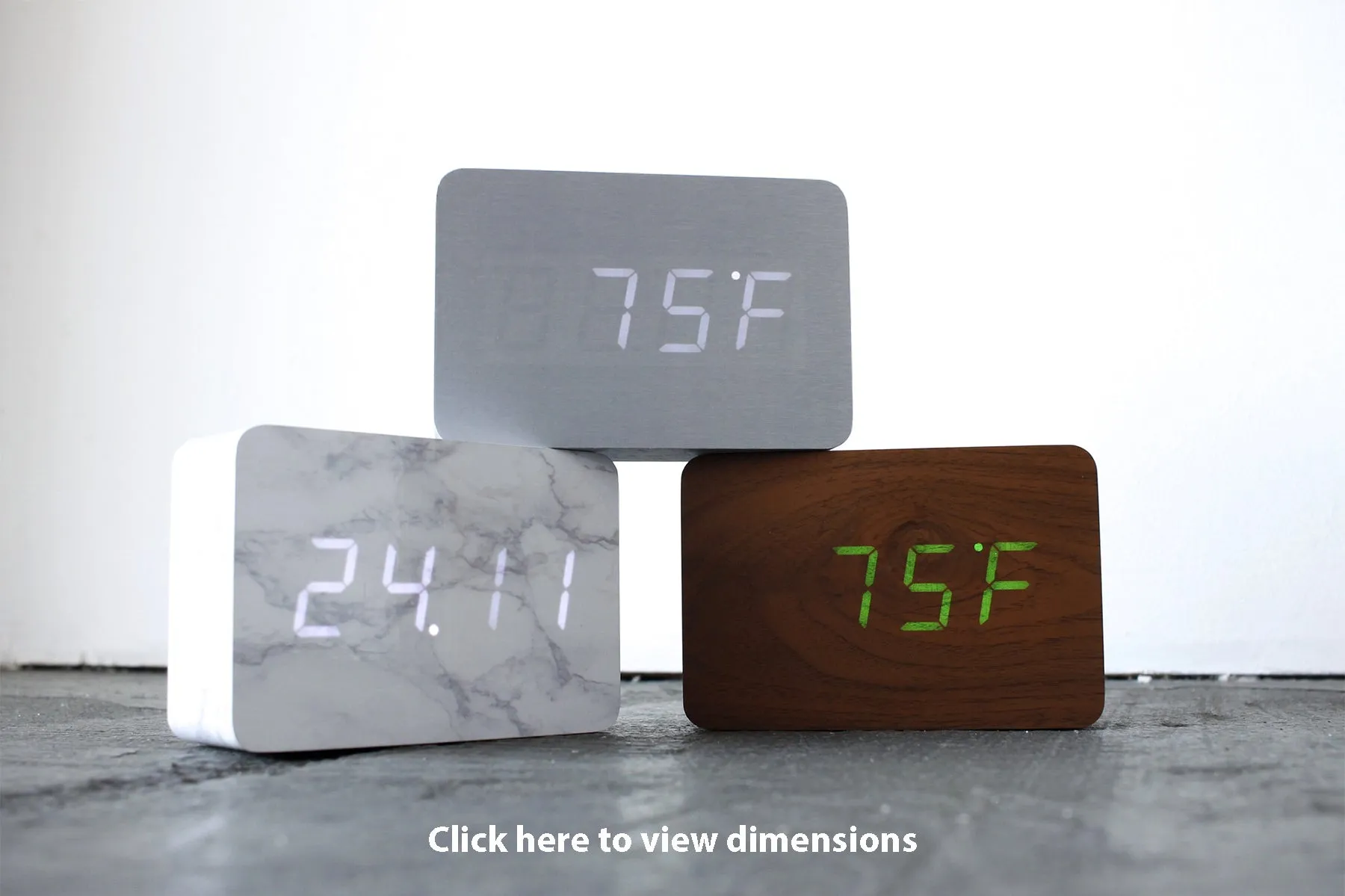 Click Clock Brick Clocks