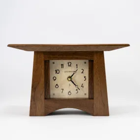 Craftsman Mantel Clock in Walnut