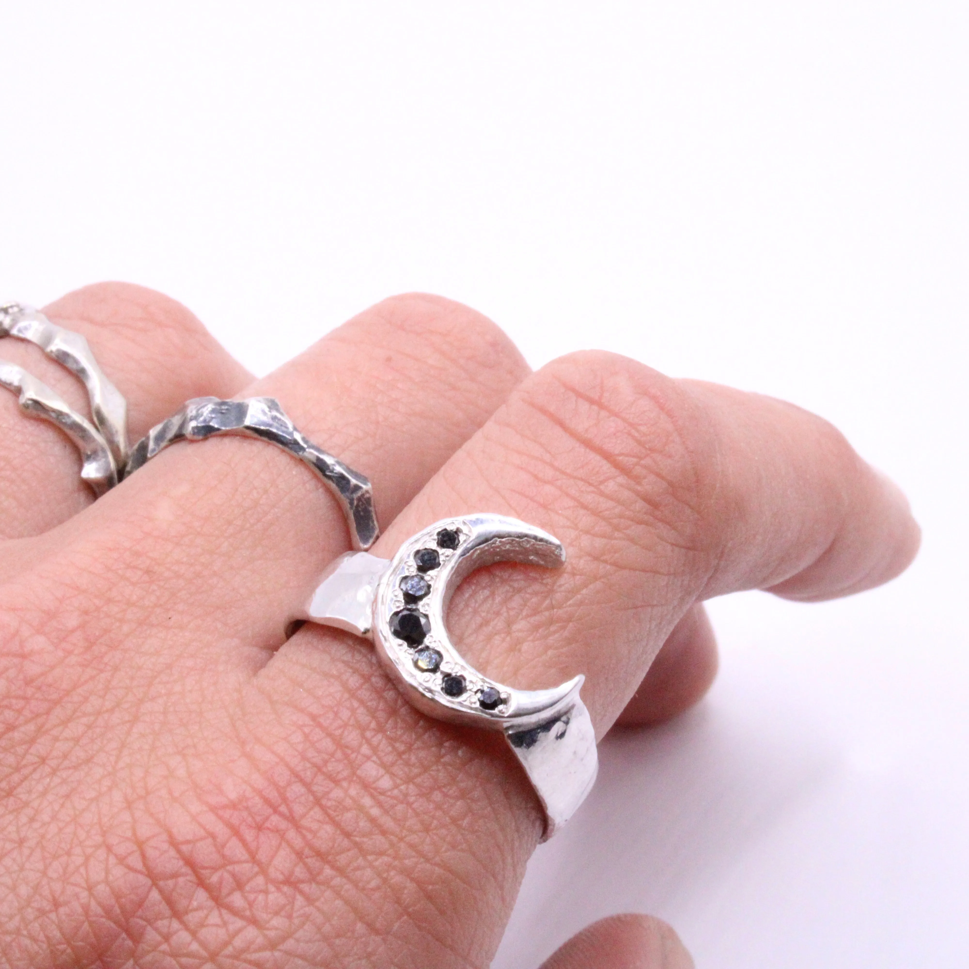 Crescent Moon Ring