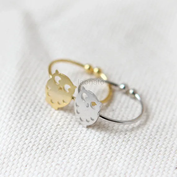 Cute Owl Ring, adjustable ring