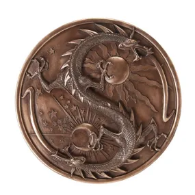 Double Dragon Alchemy Plaque