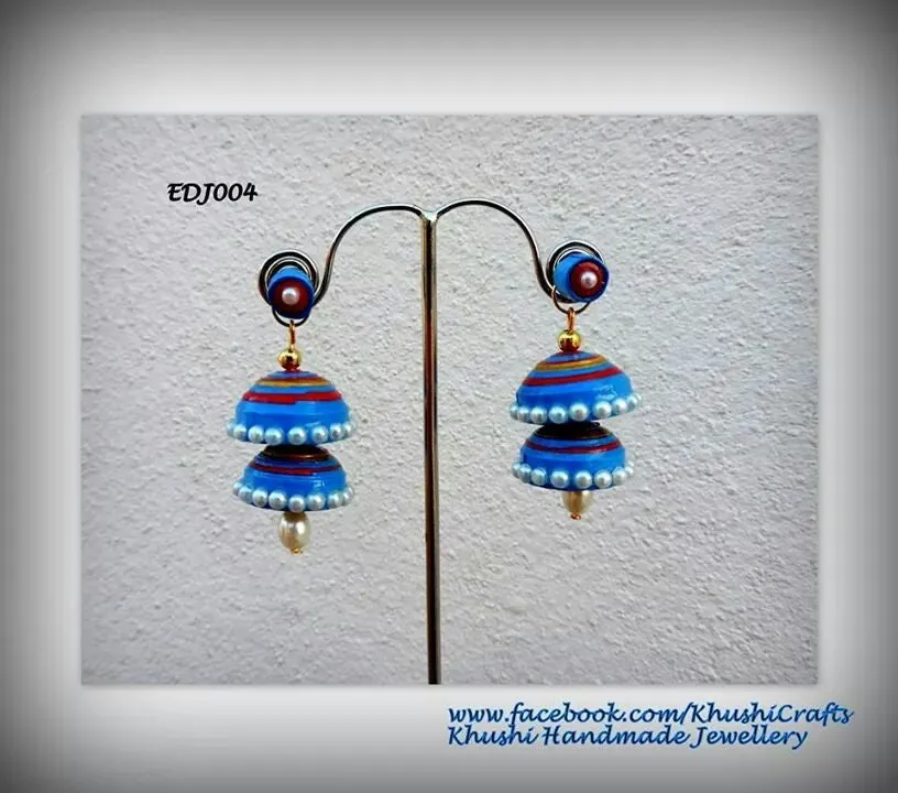 Double jhumkas