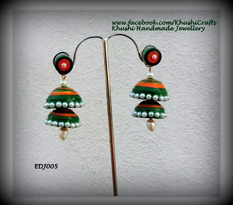 Double jhumkas