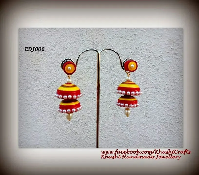 Double jhumkas