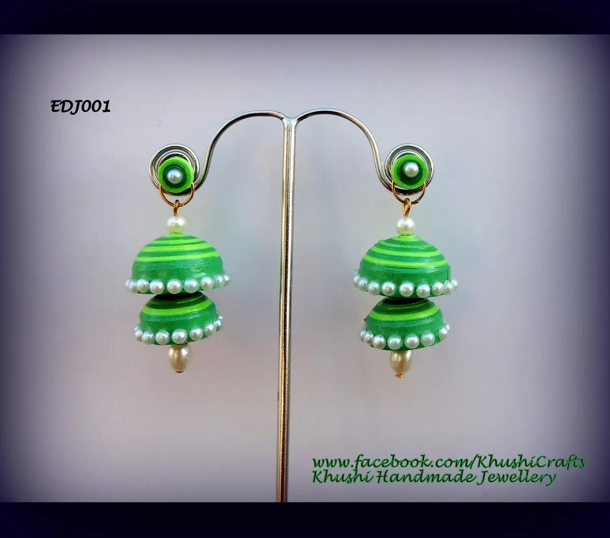 Double jhumkas