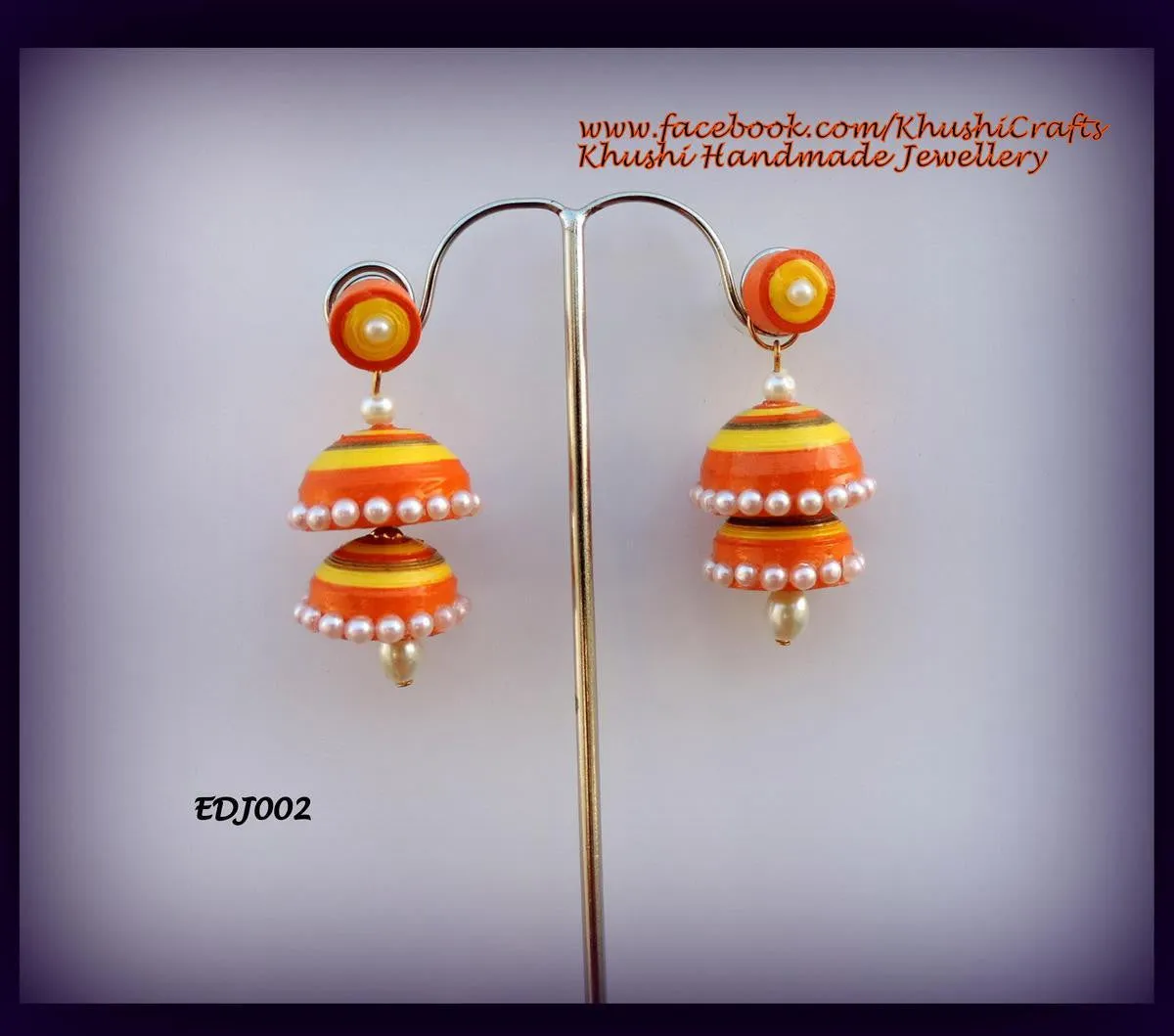 Double jhumkas