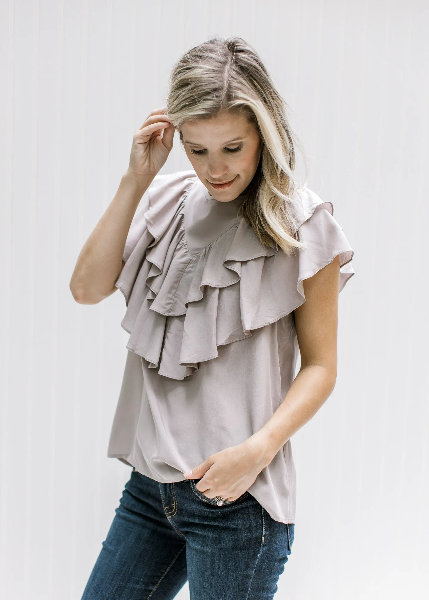 Double Ruffle Top