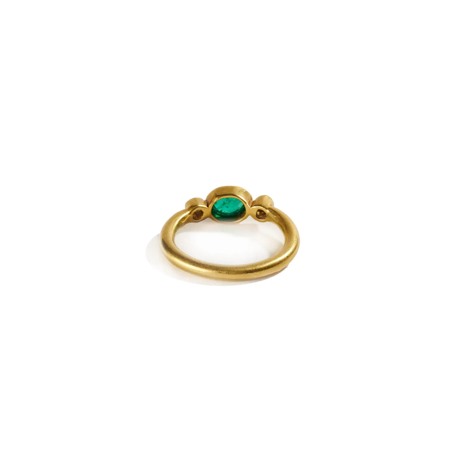 Emerald Ring with Diamonds