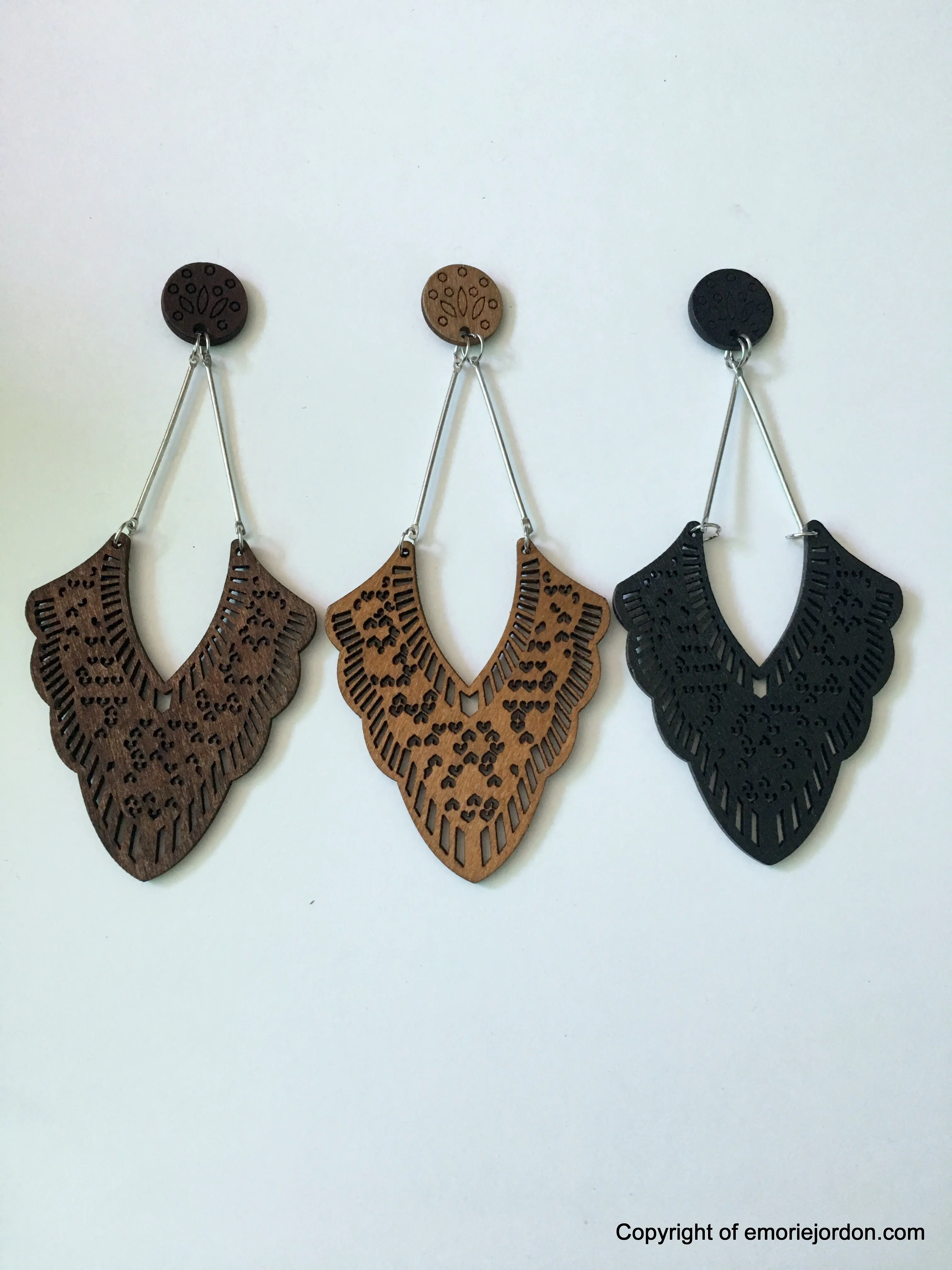 Feria Wooden Earring