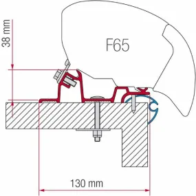 Fiamma Caravan Standard Awning Adapter Kit