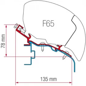 Fiamma Elddis Motorhome Awning Adapter