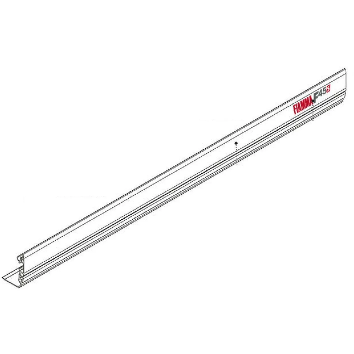 Fiamma F45S Polar White Lead Bar