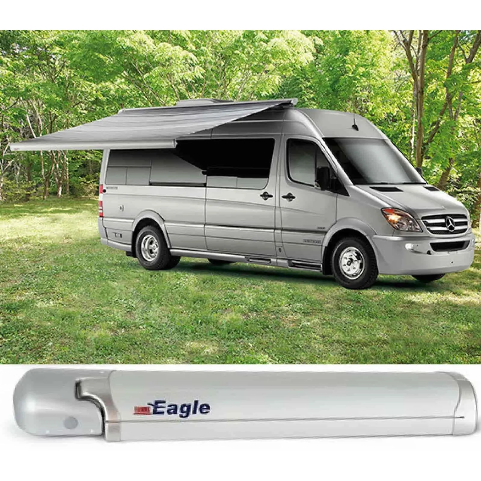 Fiamma F65 Eagle Titanium Automatic Motorhome Awning