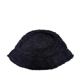 FLOOF Plush Bucket Hat in Black