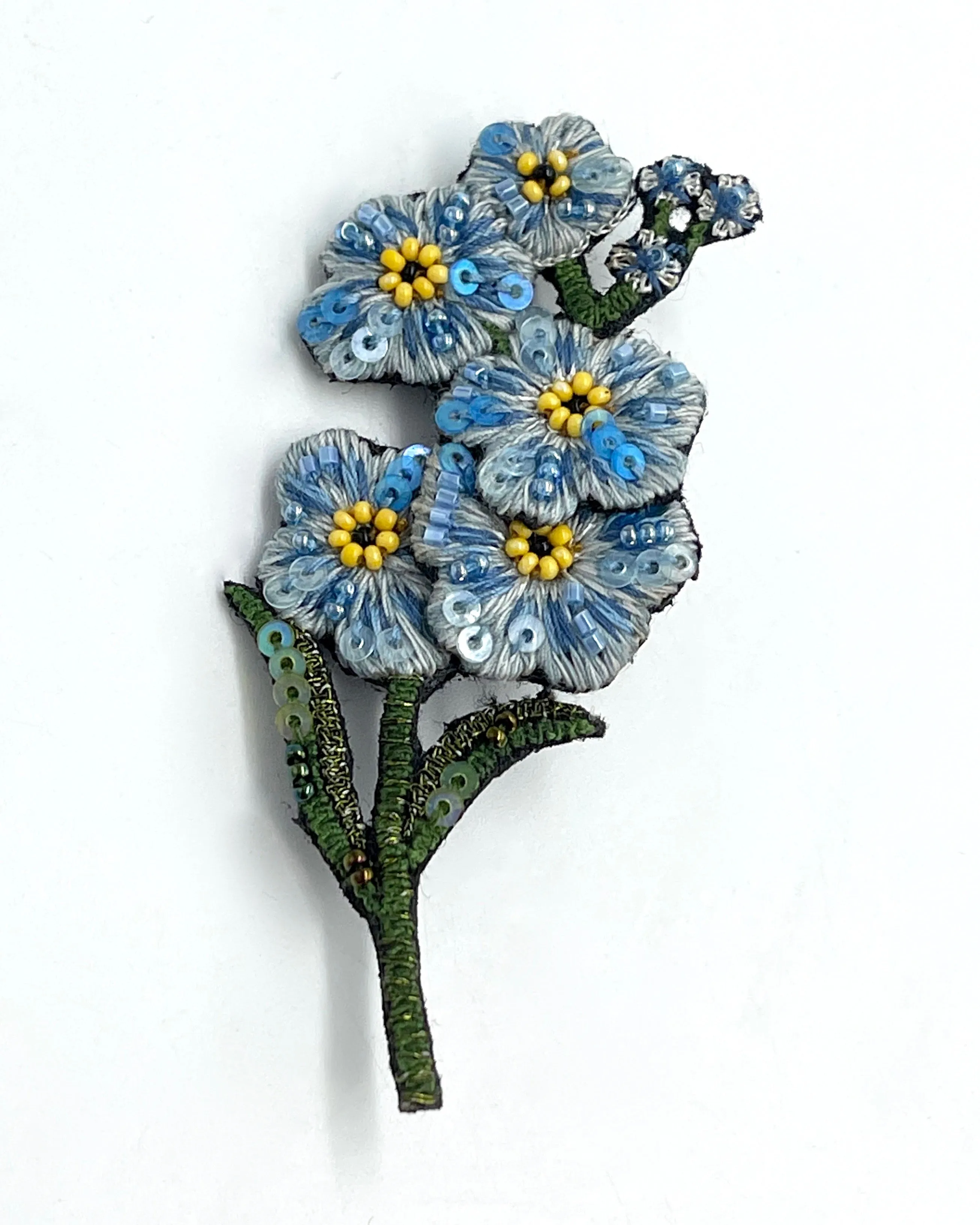 Forget-Me-Not Brooch